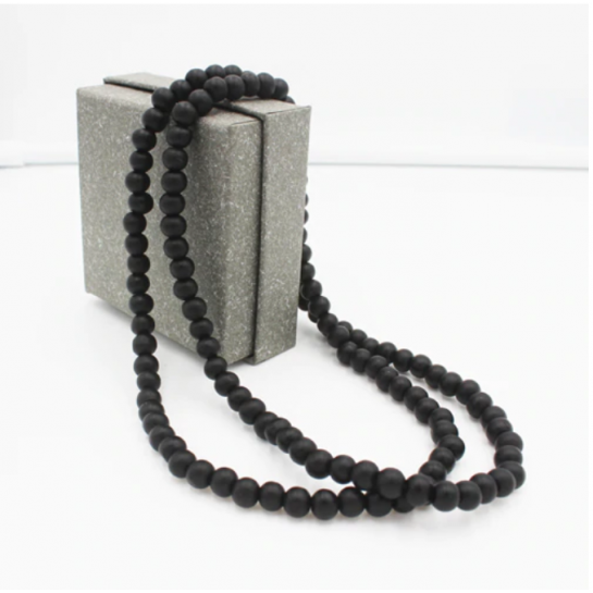 Dřevěný Náhrdelník - Black