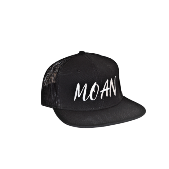 Kšiltovka - MOAN Snapback Net Cap Black
